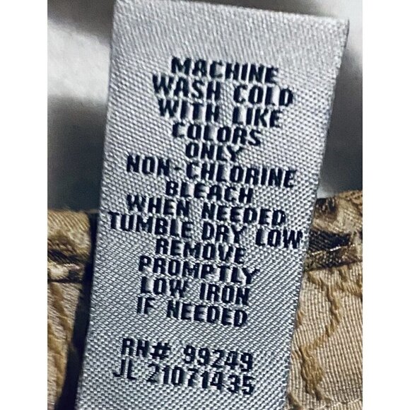 Catherines Jacket Womens 2X Brown Faux Snake Skin Embroidered Open Front Boho - Picture 5 of 5